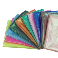 Shiny kasa tipis lembut Dubai Bridal Shimmer kristal grosir kain Organza sutra untuk Dress Hamper
