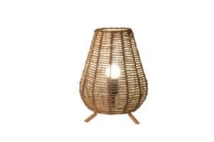 Nhà Máy Tay Làm Mây Bảng Đèn Trang Trí Chiếu Sáng Vật Liệu Tự Nhiên - Product Image 4