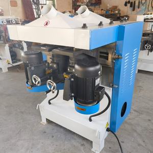 Automatic Heavy Duty <b>Wood</b> Thickness <b>Planer</b> Industrial Four Side Moulder with 11kW Motor and Sliding Table - Product Image 1