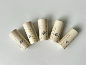 Usine personnalisée 100% recyclable Kraft rouge à lèvres papier Tube à la main 30g baume à lèvres emballage cylindre disparition impression déodorant - Product Image 5