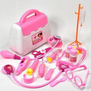 Coffret médical pour enfants avec stéthoscope à sons de battements cardiaques et lumières, jeu de docteur pour garçons et filles - Product Image 4