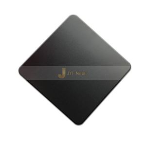 LL210 201 304 Bead Blasted Finish Black Color <b>Sandblasted</b> Stainless Steel Plate ASTM Standard Wall Decoration - Product Image 1