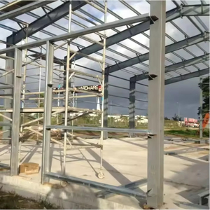 Chất Lượng Cao Đúc Sẵn Khung Thép Kho Mạ Kẽm Nhà Máy Công Nghiệp Nhà Kho Vật Liệu Cho Trung Tâm Thiết Kế Công Nghiệp - Product Image 5