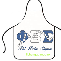 Phi Beta Sigma Sorority En Çok Satan Önlük Ev Mutfak Yemek Pişirme Önlüğü Akşam Yemeği Pişirme Barbekü için Mutfak Koleksiyonu