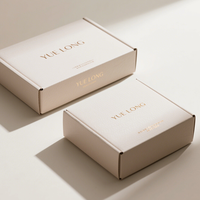 Boîte d'Expédition d'Emballage en Carton Ondulé Design Personnalisé avec Logo Personnalisé pour Petites Entreprises