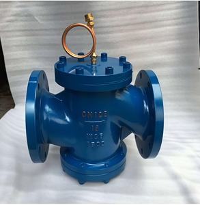 วาล์วความดันแตกต่างแบบดำเนินการด้วยตนเอง ZYC-16Q หน้าแปลนเหล็กดัดสำหรับการปรับสมดุลอัตโนมัติ - Product Image 5