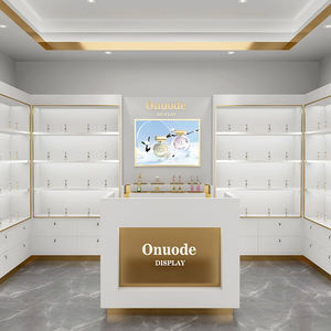 Diseño de Kiosco de Perfumes de Alta Gama con Cubiertas, Mesa de Exhibición de Joyería, Kiosco de Venta de Perfumes Árabes para Centros Comerciales - Product Image 5
