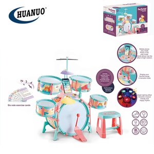 Juguete de Instrumento Musical para Niños, Juego de Batería, Juguete de Batería de Jazz para Niños y Niñas - Product Image 5