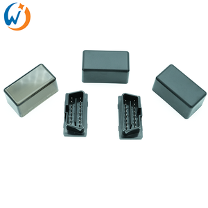 OBD2 nhà ở OBD vỏ OBD bao vây và mini OBDII 16P nối <span class=keywords><strong>ELM327</strong></span> chẩn đoán cắm không PCB(Matte đen nhựa) - Product Image 4