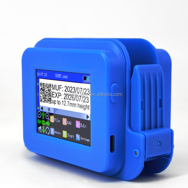 Small logo Label Machine Handheld Intelligent Quick Drying Ink Cartridge Inkjet Printer for Small Object Printing
