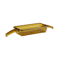Barquettes en plastique transparentes isolées résistantes aux hautes températures, compatibles micro-ondes, avec poignée, pour poulet frit