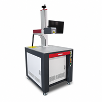 Machine de marquage laser à fibre dynamique 3D de bureau, graveur laser haute vitesse et de précision pour puces IC, composants électroniques et circuits imprimés