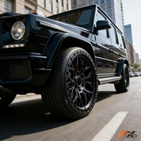 Jantes 6*139.7 17 18 19 20 22 24 26 pouces, noires, forgées en Chine, jantes en alliage personnalisées tout-terrain pour Jeep Wrangler Range Rover