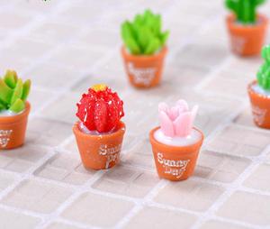 デコレーションアクセサリーDIYミニデスクトップミニチュア多肉植物サボテン鉢植え工芸品Microlandschaftオーナメント用 - Product Image 3