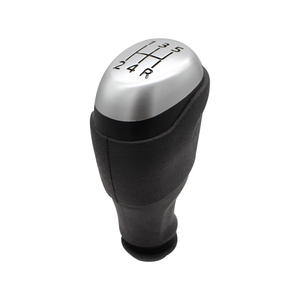 Poignée de levier de vitesses en plastique ABS 5 vitesses pour <span class=keywords><strong>Renault</strong></span> <span class=keywords><strong>Clio</strong></span> 4 IV MK4 Kangoo, <span class=keywords><strong>manuelle</strong></span>, chrome argenté, OE 328654134R, accessoires intérieurs - Product Image 4