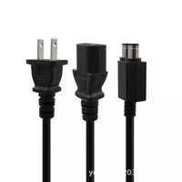 Câble de charge pour console Xbox 360 Slim, adaptateur secteur pour manette de jeu Xbox 360 Slim, chargeur mural, cordon d'alimentation