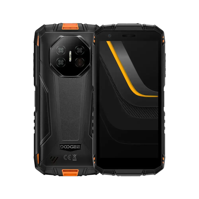 New Original DOOGEE Fire 3 Ultra Rugged Phone 5.5" HD+ Display 24GB 256GB 8350mAh Battery UNISOC T7200 NFC Android15 Smartphone