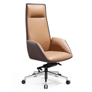 2021 hot sell high quality ergonomic executive office chair CEO leather chair adjustable chair