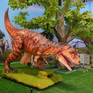 Dinosaure animatronique personnalisable de haute qualité grandeur nature pour parc d'attractions, Carnotaure féroce de la période jurassique - Product Image 2