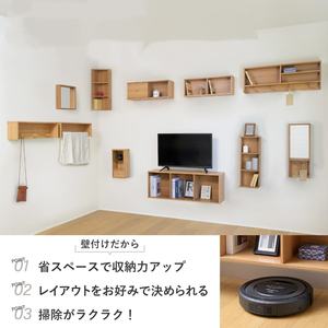 Étagère murale, étagère murale, support mural gratuit avec crochets, rangement mural pour manteaux, crochets à clés, rangement mural, étagère - Product Image 5