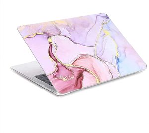 Funda rígida de plástico para ordenador portátil, carcasa de mármol rosa para <span class=keywords><strong>Macbook</strong></span> 2020 - Product Image 4