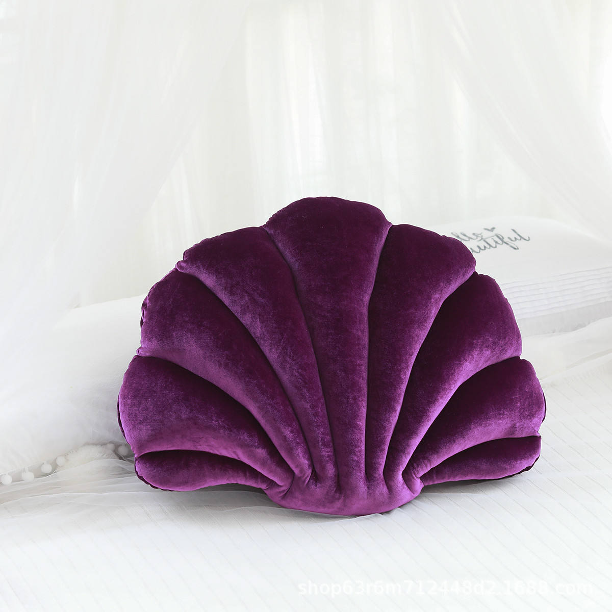 Coquille violet foncé