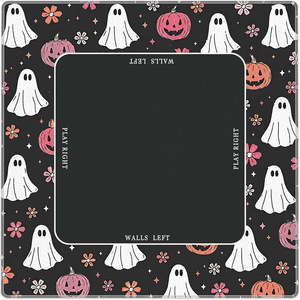 Tappetino da Tavolo per Mahjong di Halloween in Fango Diatomaceo, Tappetino Antiscivolo per Carte Mahjong e <span class=keywords><strong>Domino</strong></span>, 50/60/80cm - Product Image 1