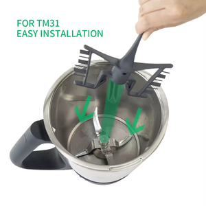 Papillon Agitateur Agitateur Mélange Fouet Tige pour Bimby V orwerk <span class=keywords><strong>Thermomi</strong></span> x TM5 TM6 Blender Accessoire Pièce De Rechange Mélangeur - Product Image 3