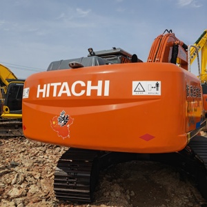 Excavatrice sur chenilles Hitachi ZX240 d'occasion, d'origine japonaise, 24 tonnes, pelle hydraulique moyenne ZX240-3G/5G, bon état, en stock - Product Image 4