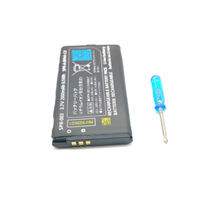 Batteries rechargeables 3.7V 2000mAh pour jeu 3DS XL Batterie remplacée pour console 3DS