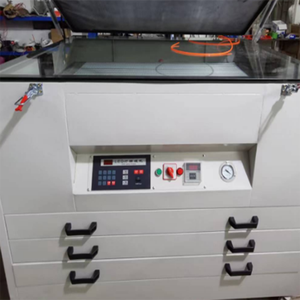 Màn hình in ấn khung vacun tiếp xúc với máy đơn vị tấm làm bơm chân không phim polymer LED đầy đủ tự động UV máy tiếp xúc - Product Image 5