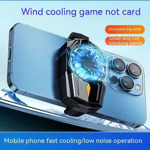 พัดลมระบายความร้อนโทรศัพท์มือถือ S08 รุ่นขายดี สำหรับเกมเมอร์ พัดลมระบายความร้อนมือถือ ตัวระบายความร้อนโทรศัพท์มือถือ - Product Image 2