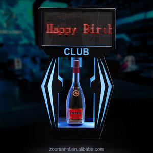Discoteca Bar VIP personalizado glorificador botella luminosa presentador servicio presentador desplazamiento LED mensaje pantalla tablero señal pantalla - Product Image 2