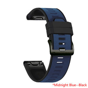 Correas de reloj de silicona de dos tonos Upro Luxury de 22 mm y 26 mm para Garmin Fenix 5 6x 7x Forerunner 945 955 965, correa para reloj inteligente - Product Image 5