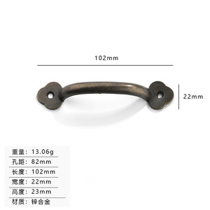 Zinc Alloy Minimalist Furniture Handle and <b>Knob</b> for School Hospital Dining Use-Durable & Easy Installation 18/23mm - Product Image 3