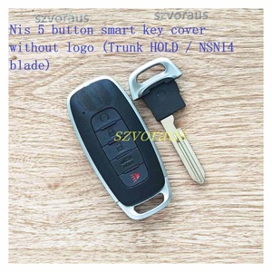 กล่องกุญแจรีโมทอัจฉริยะ5ปุ่มสำหรับ <span class=keywords><strong>Nissan</strong></span> (NSN14เบลด) - Product Image 2