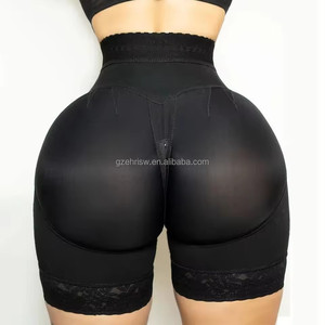Nouvelles Gaines Amincissantes <span class=keywords><strong>Fajas</strong></span> Colombianes BBL Courtes Taille Haute Contrôle Abdominal Post-Opératoire Post-partum pour Femmes - Product Image 2