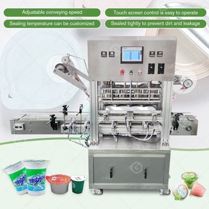 <span class=keywords><strong>Machine</strong></span> de scellage automatique linéaire <span class=keywords><strong>à</strong></span> chaleur pour rouleaux de film, canettes en aluminium, gobelets et bouteilles en plastique <span class=keywords><strong>à</strong></span> Guangzhou - Product Image 3