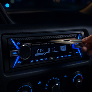 LCD Mobil Android Universal untuk Pemutar dengan Lampu Latar 7 Warna Audio 4x50W untuk Dudukan Dashboard USB Garansi 1 Tahun - Product Image 2