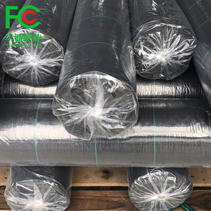 Tissu <span class=keywords><strong>de</strong></span> paysage agricole noir <span class=keywords><strong>aiguille</strong></span> perforée mauvaises herbes barrière tissu tapis <span class=keywords><strong>de</strong></span> lutte contre les mauvaises herbes rouleau résistant à l'herbe - Product Image 6