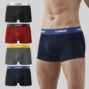 Hot Sale Wholesale Custom High Quality Soft Breathable Seamless Stretch Men's Underwear Briefs Modal Boy Boxers Briefs For Men
