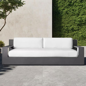 <span class=keywords><strong>Sofa</strong></span> Sudut Kombinasi Modern untuk Luar Ruangan, Bahan Aluminium Alloy, Pelindung Sinar Matahari, Cocok untuk Aula, Vila, Halaman, Taman, Ruang Berjemur, Hotel - Product Image 2