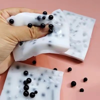 Jouet sensoriel anti-stress en gelée souple, simulation d'éclatement de boutons, cadeau amusant pour farces