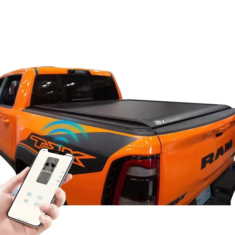 Zolionwil Hot Sales Auto Parts Electric Tonneau Back Cover for Dodge Ram 2002-2005 2010-2013