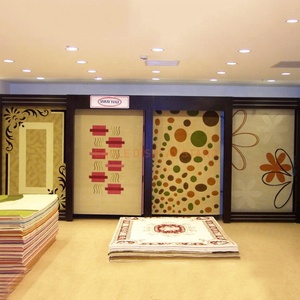 Tùy Chỉnh Kim Loại Khung Giá Cho Treo Chăn Rèm Có Thể Gập Lại Thảm Hiển Thị Đứng Cho Thảm Showroom Và Siêu Thị Vải Hiển Thị - Product Image 1