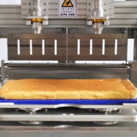 Máquina Cortadora de Pasteles Ultrasónica Automática que Corta con Precisión Triángulos Isósceles, Rombos, Círculos y Cuadrados
