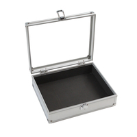 Boîte à outils en aluminium sur mesure, prix d'usine, boîte en aluminium de haute qualité pour le rangement des outils, valise rigide portable