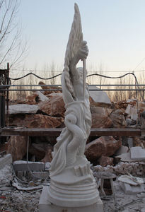 Estatuas de Ángeles de Mármol de Tamaño Real Estilo Europeo, Escultura de Mármol - Product Image 3