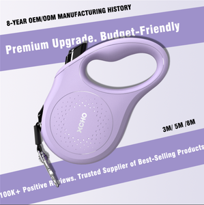 Guinzaglio da passeggio per animali domestici resistente di 3M 5M <span class=keywords><strong>8M</strong></span> di nuovo Design per razze di medie dimensioni fino a 110 libbre al guinzaglio retrattile aggiornato - Product Image 2