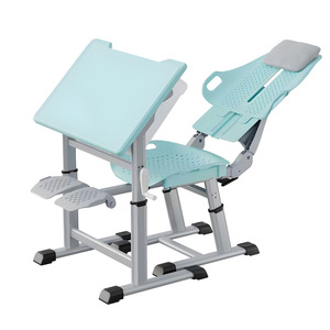 Soaring Eagle School <b>Desk</b> And Chair <b>Set</b> Height Adjustable Reclining For Primary Secondary Students Home Use - Product Image 2